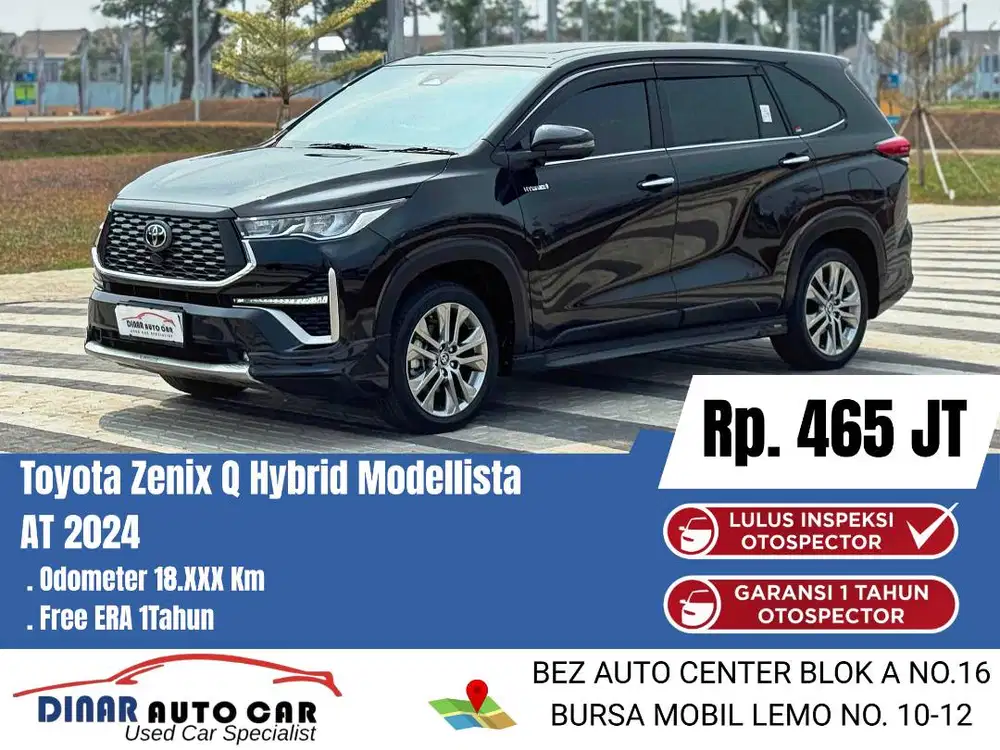 (18Rb) Zenix Q HEV Modelista 2024 Matic Warenty Service On*Dinar Auto*