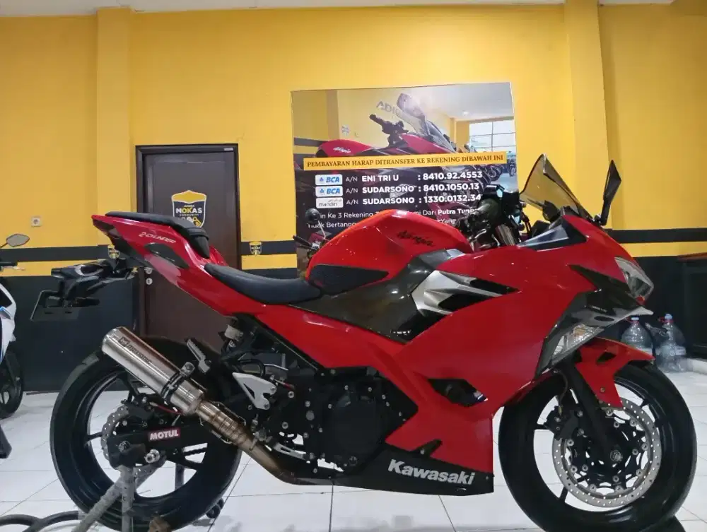JUAL MURAH KAWASAKI NINJA 250 TAHUN 2018