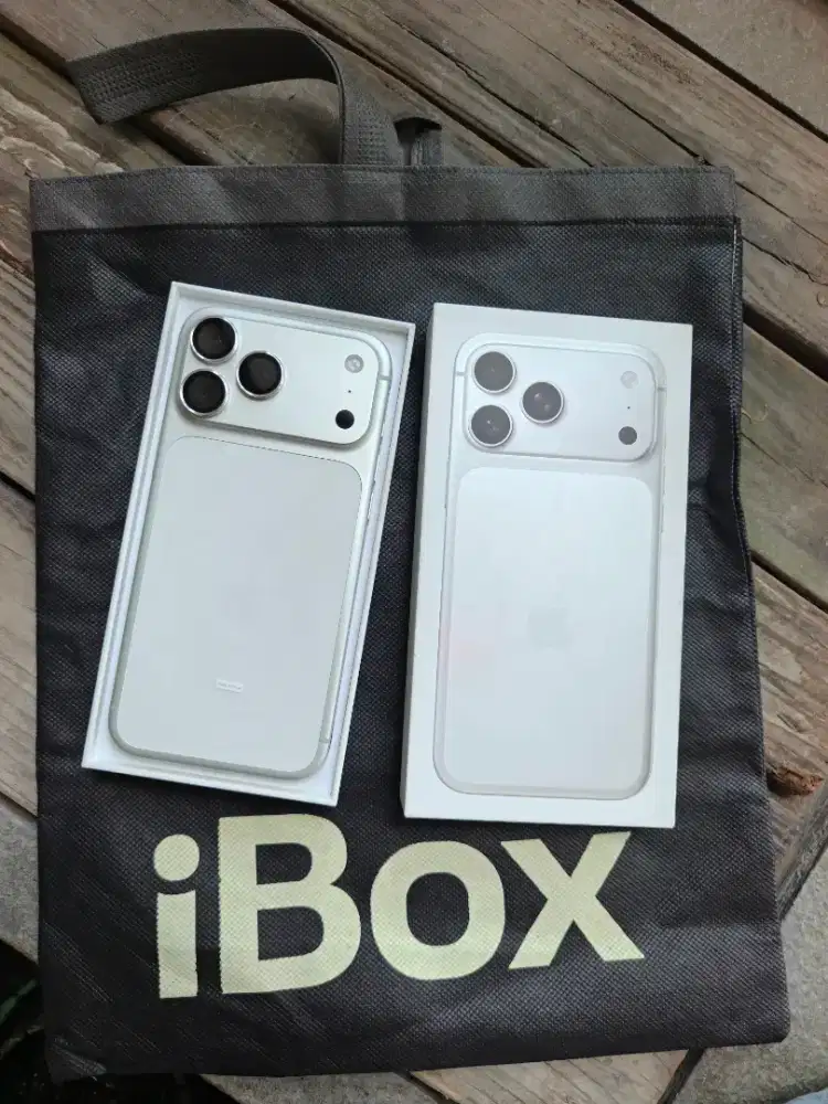 iPhone 17 pro max 256 GB iBox silver fullset