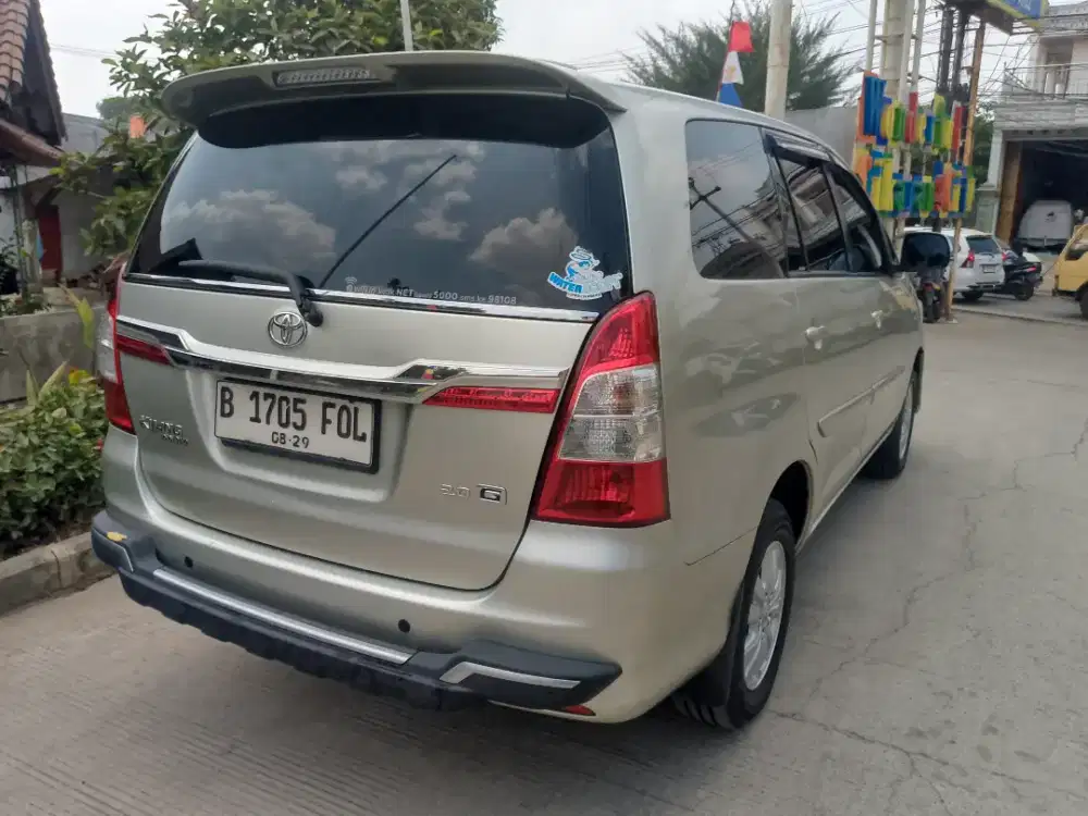 Inova G tahun 2014 matic