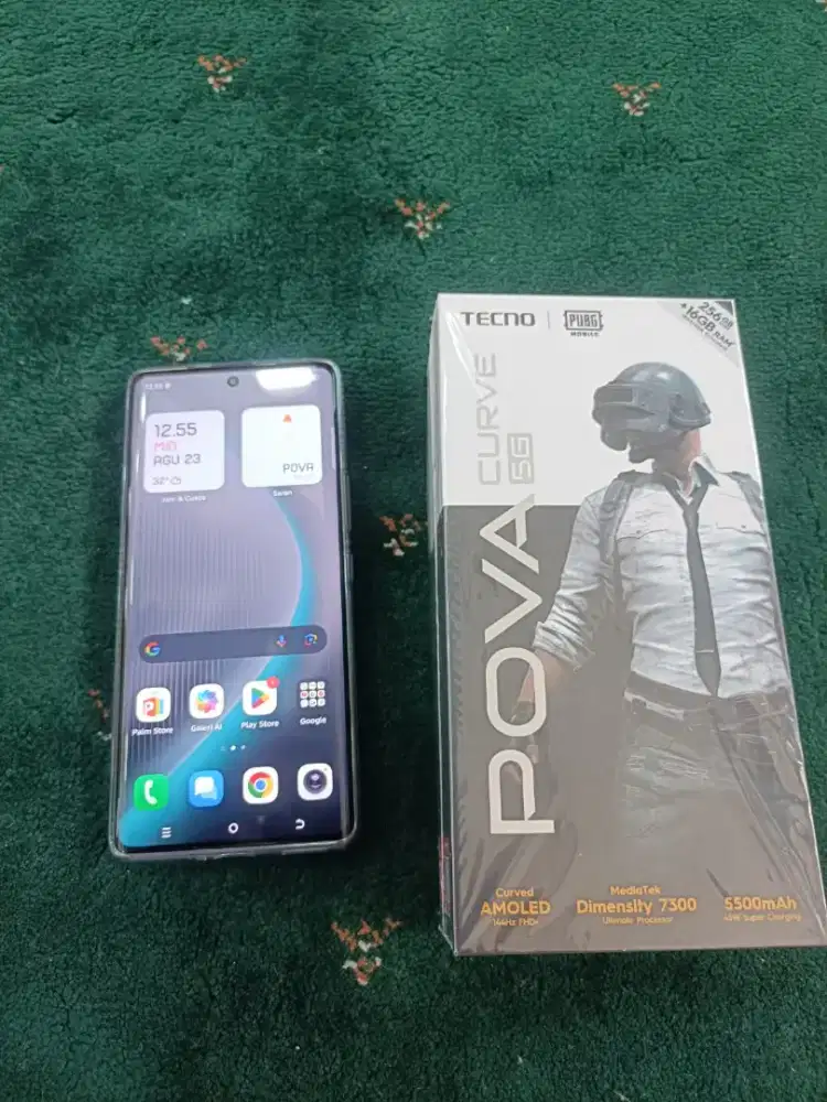 Tecno Pova 5G ram 8gb Rom 255gb