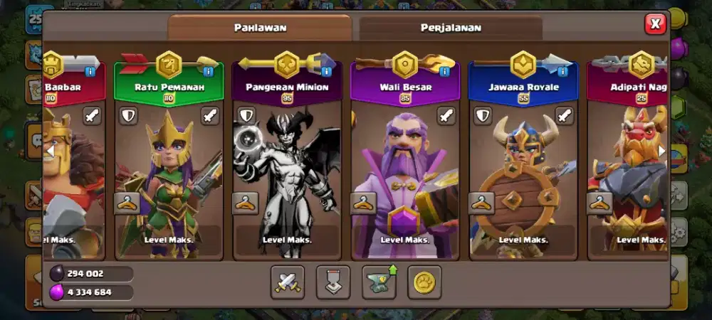 Akun COC th 18max