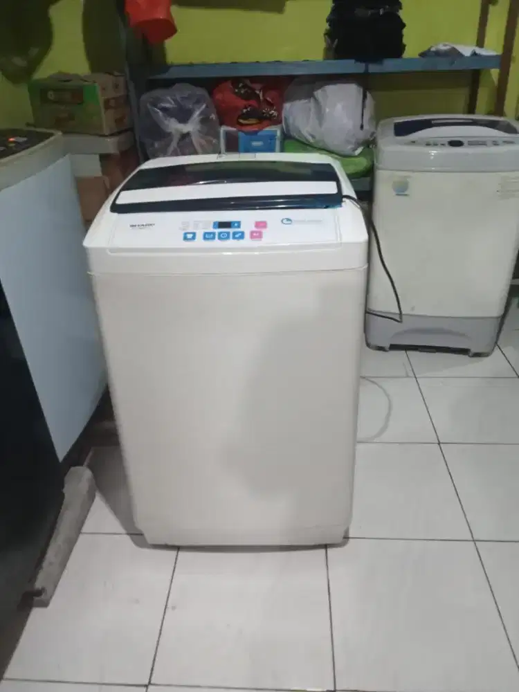 Masih cuci Sharp 8,5kg garansi full