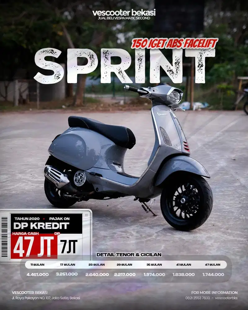 VESPA SPRINT 150 IGET ABS FACELIFT 2020