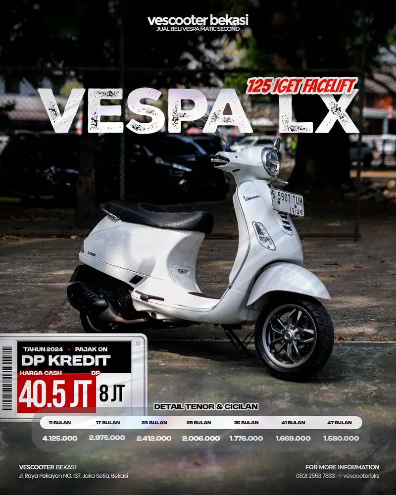 VESPA LX 125 IGET FACELIFT 2024