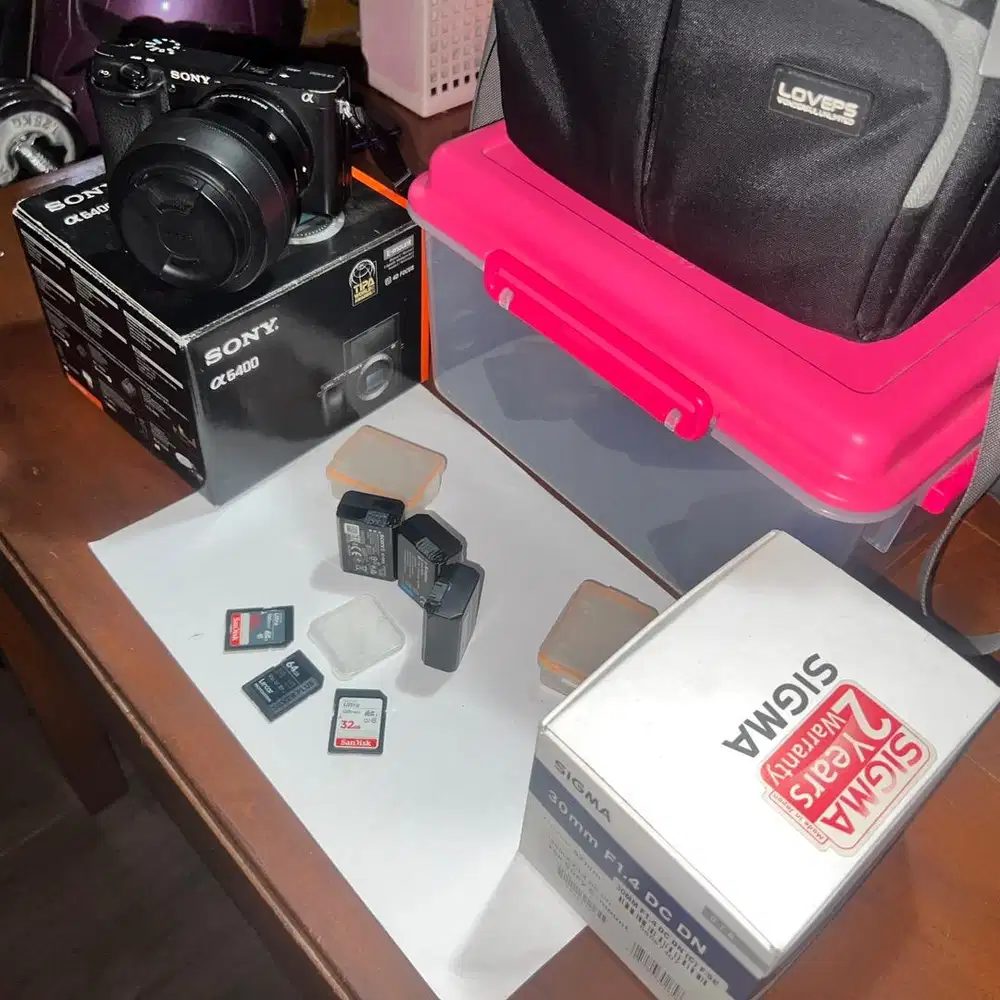 DIJUAL CAMERA SONY A6400 + PRINTILANNYA YOGYAKARTA TERBATAS !