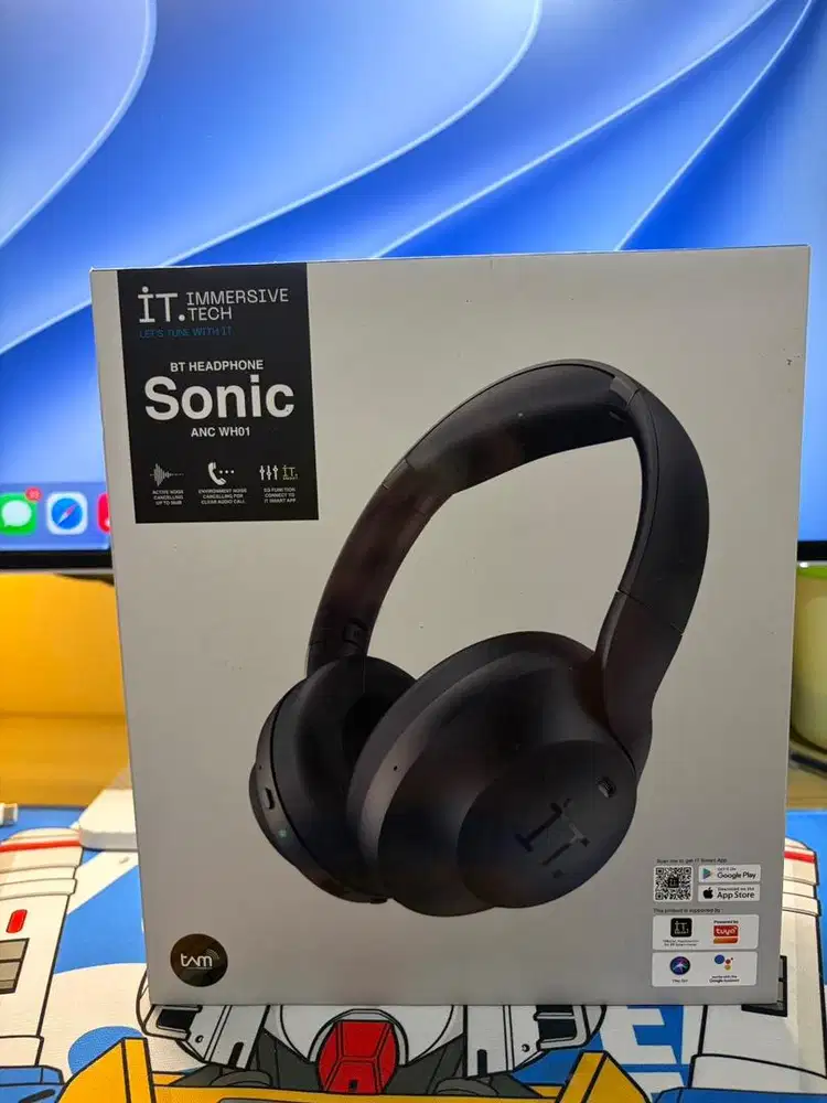Headphone Bluetooth IT Sonic ANC WH01