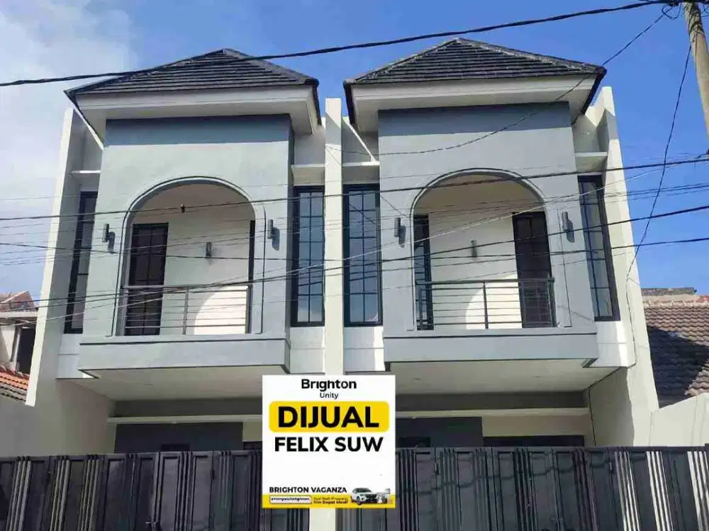 Jual Rumah Baru 2 lt @ Nirwana Executive AA Selangkah Ke Merr