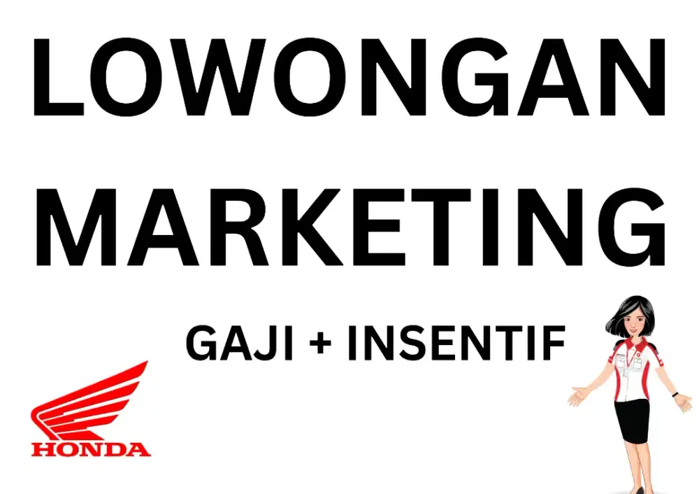Lowongan marketing honda motor