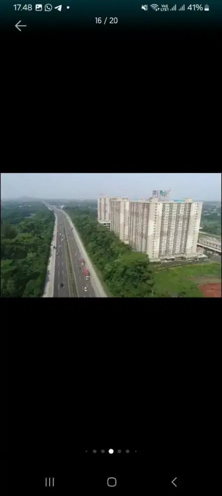 DISEWAKAN APARTEMEN PODOMORO GOLF
