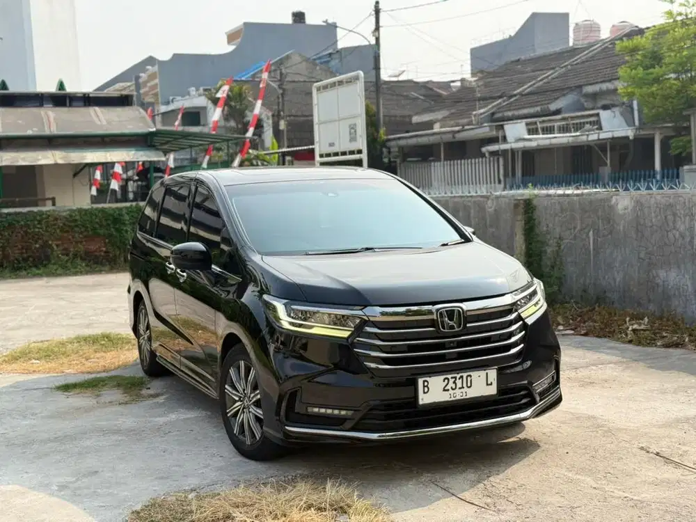 Honda Odyssey Prestige Sensing Facelift 2021 Hitam Km39rb Asli Record