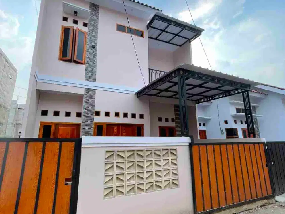 Rumah mewah free pagar atau canopi..