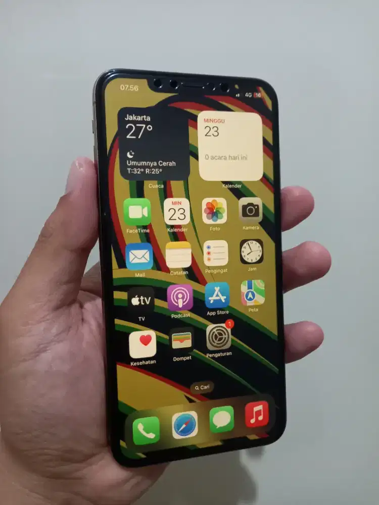 IPhone XS Max Gold 256Gb Fullset ex inter normal