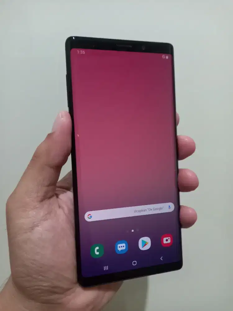 Samsung Galaxy Note 9 Ram 6/128Gb Batangan ex inter ada minus dibaca