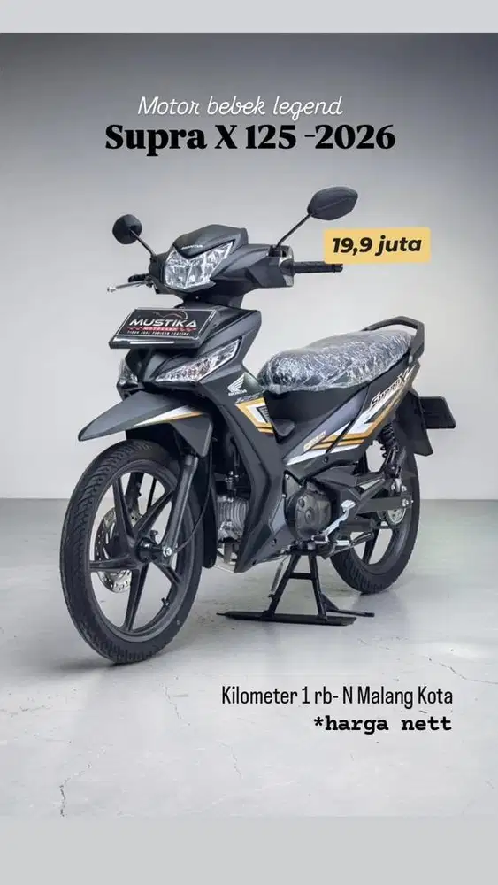 Supra X125 fi th 2026