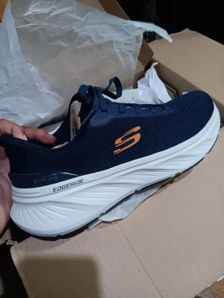Dijual Sepatu Skechers Edgeridge Navy