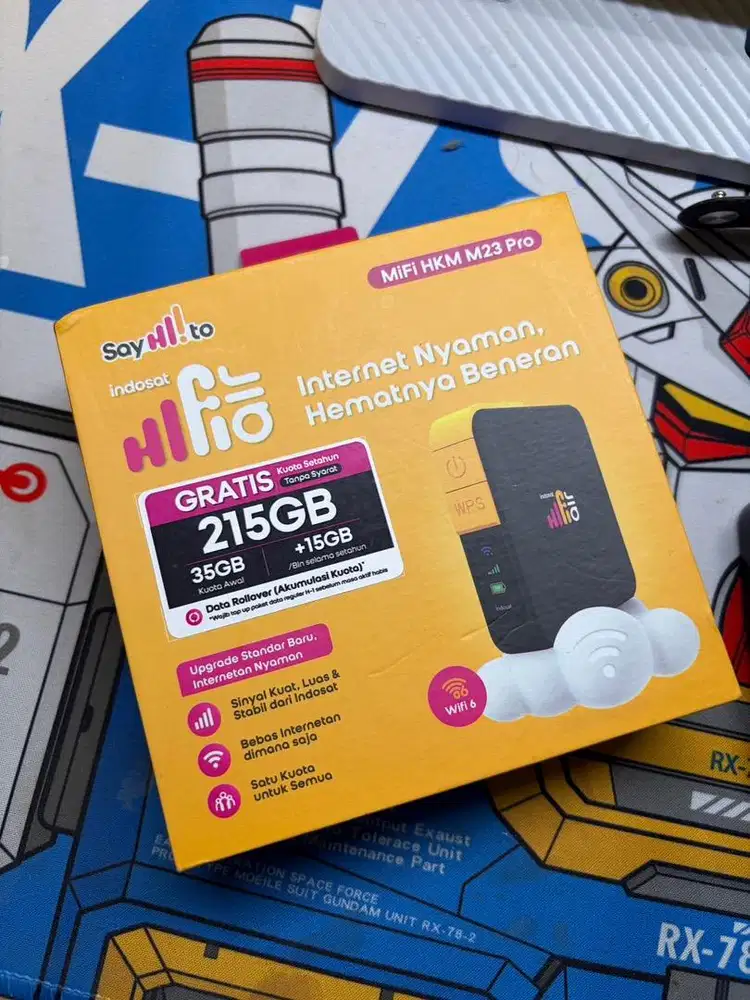 Modem Mifi HKM M23 Pro Indosat HiFi 4G LTE Unlock All Operator