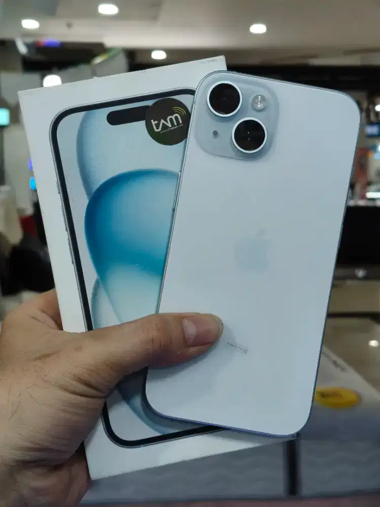 iPhone 15 128GB iBox Like New
Fullset Hb 100%