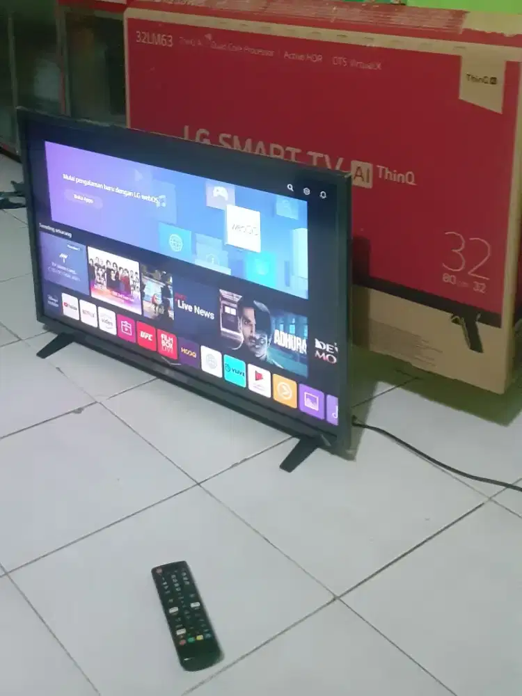 tv LG 32 inch SMART tv dan digital tv