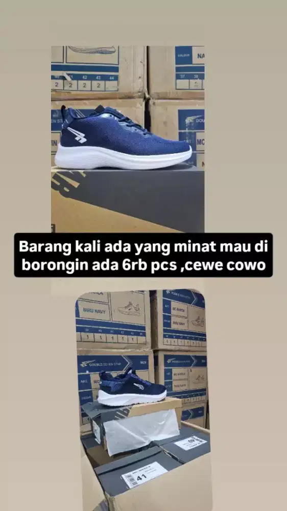 Mau borongin sepatu di harga 45rb aja ada 6rb pasang buat cewe cowo