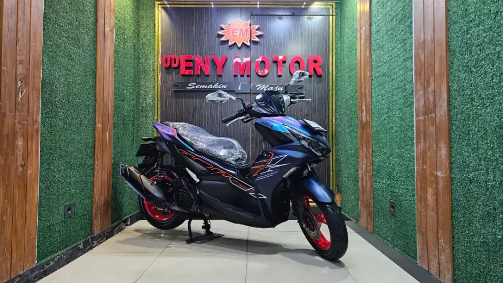 ENY MOTOR - READY YAMAHA AEROX CYBERCITY 2025 - LIKE NEW KM 4RB