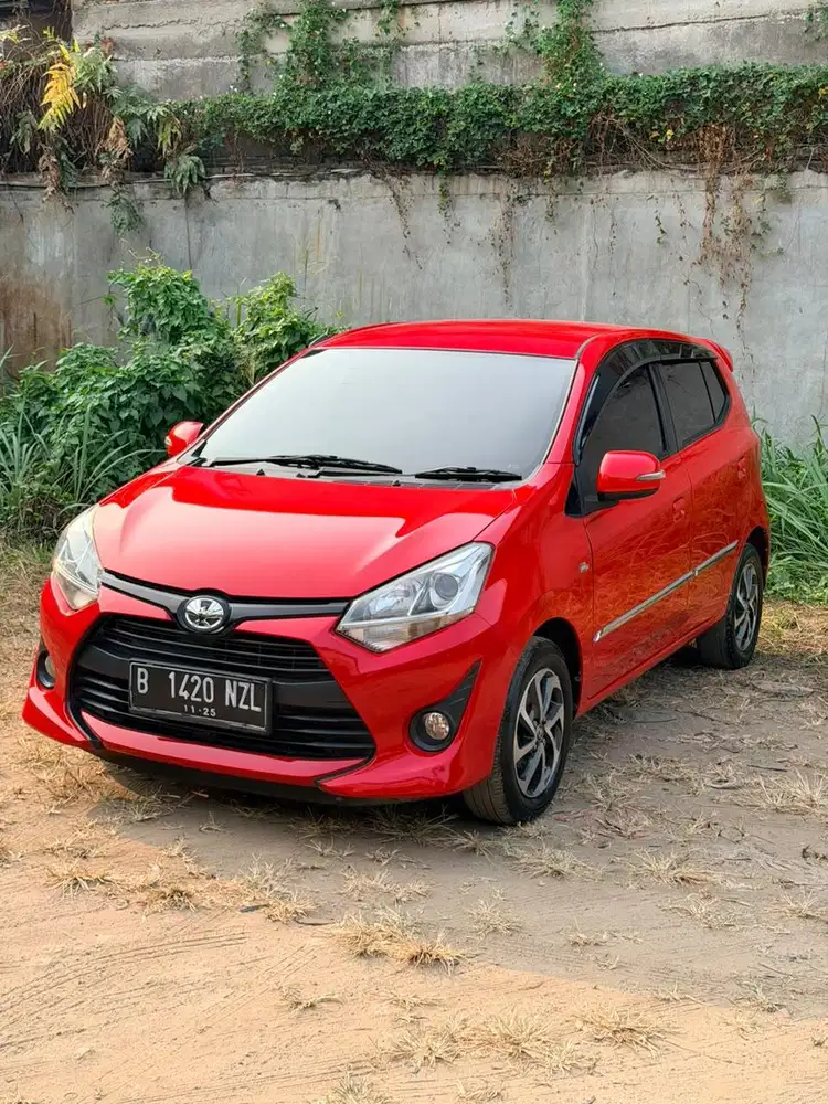 agya G at matic 2020 km merah