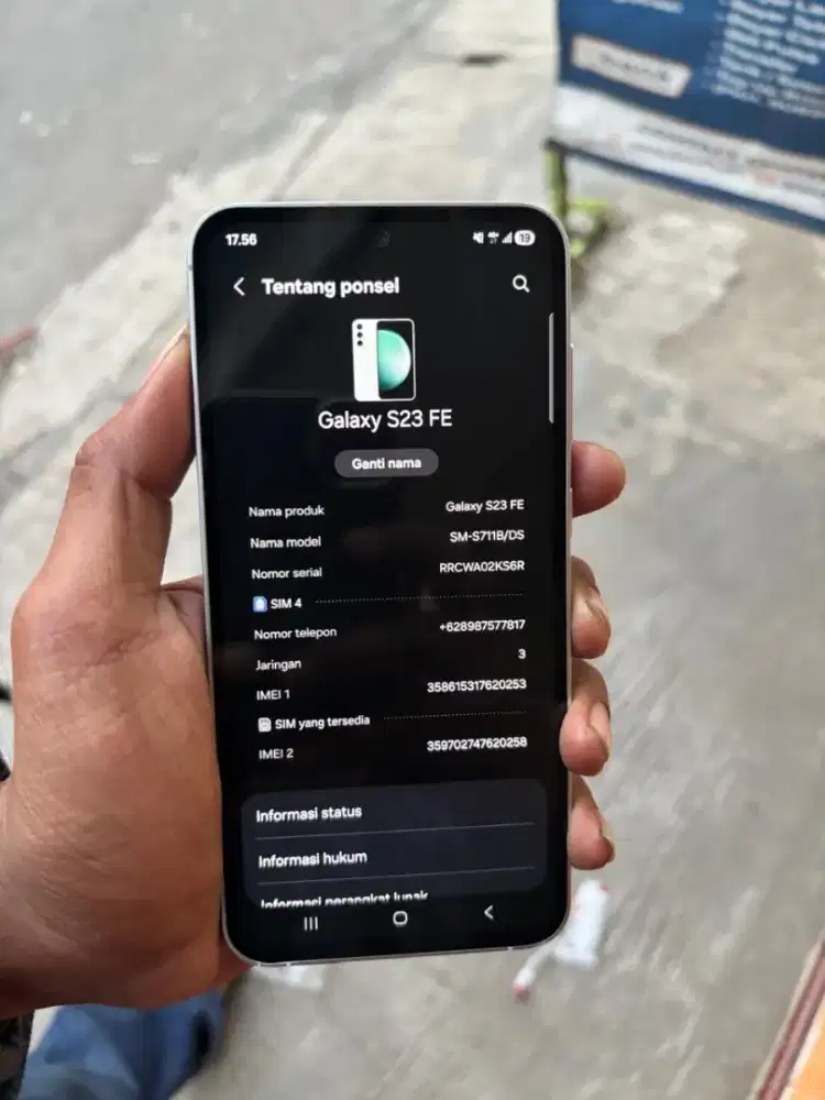 Samsung s23 fe 8/256