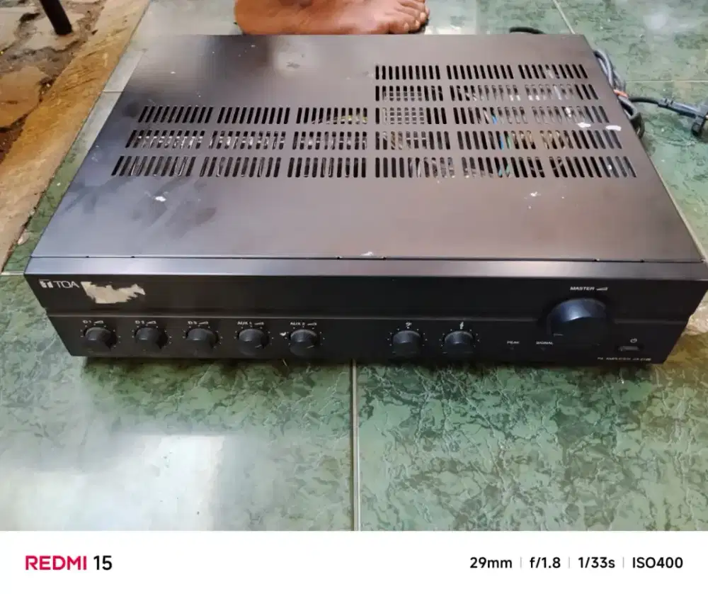 Jual TOA ZA-2120 mixer power amplifier berdaya