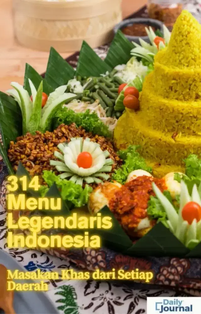 314 Resep Masakan Legendaris INDONESIA Khas Tiap Daerah