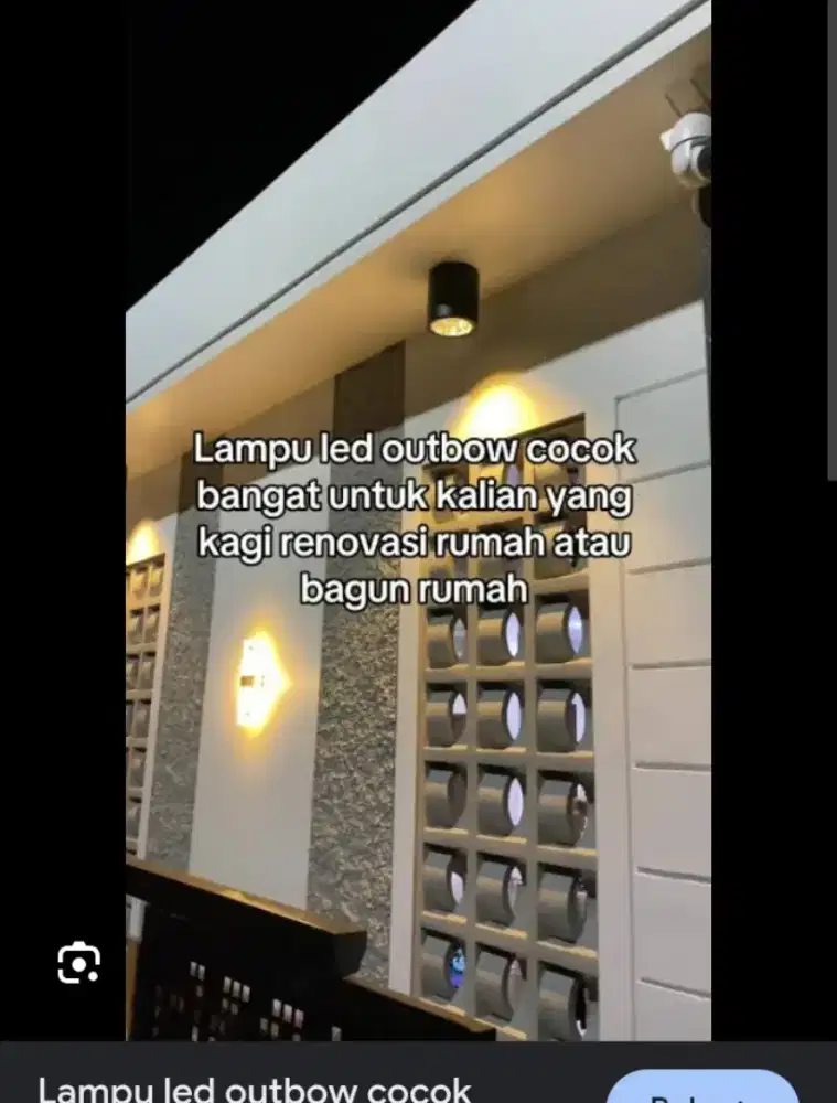 Lampu downled outbow