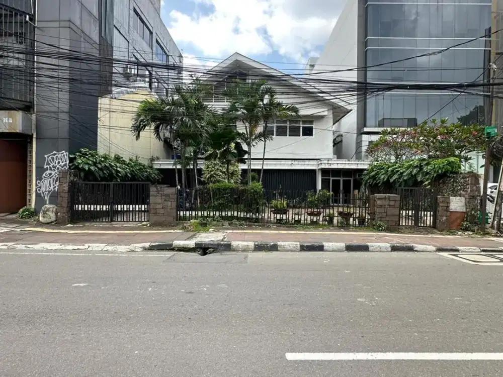 Dijual Rumah KH Hasyim Ashar Jakarta Pusat, LT 956 m2, SHM
