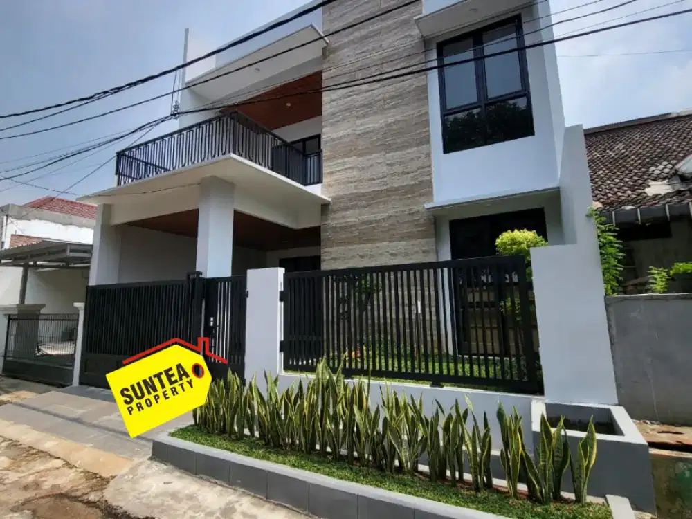 Dijual Rumah Bagus Modern LT 112 m² 4 KT Siap Huni, di Graha Bintaro Sektor 9, Tangerang Selatan