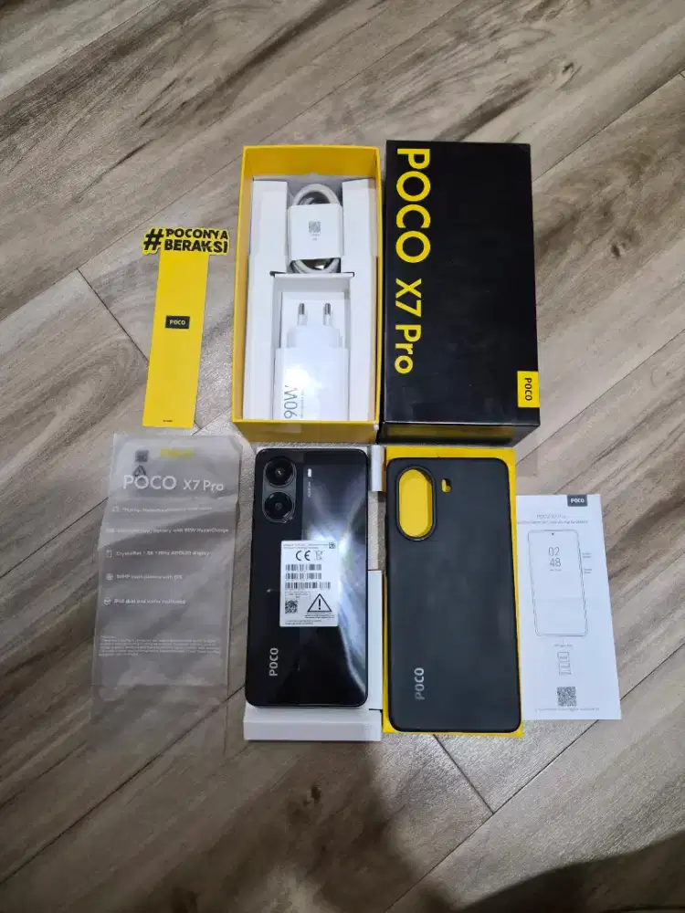 Poco x7 pro 12/512 fullset(mulus)hanya imei dus blkng kotor,NETT,PLUIT