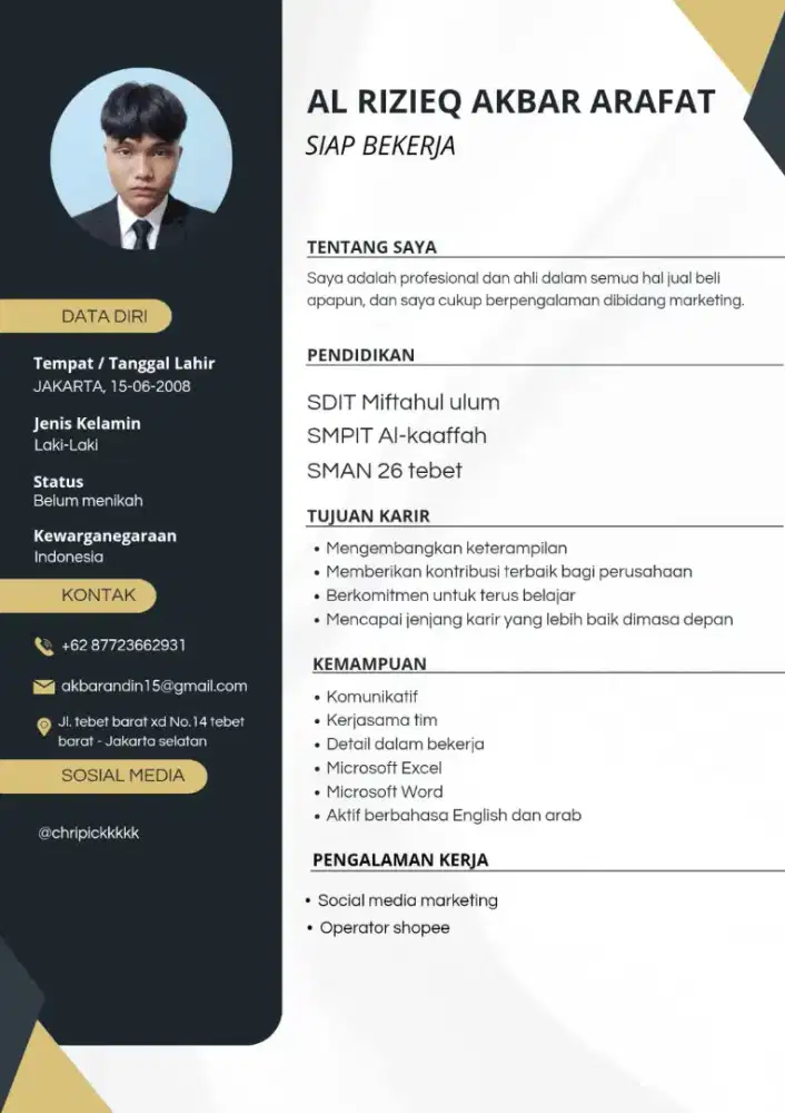 Info part time segera siap untuk bekerja