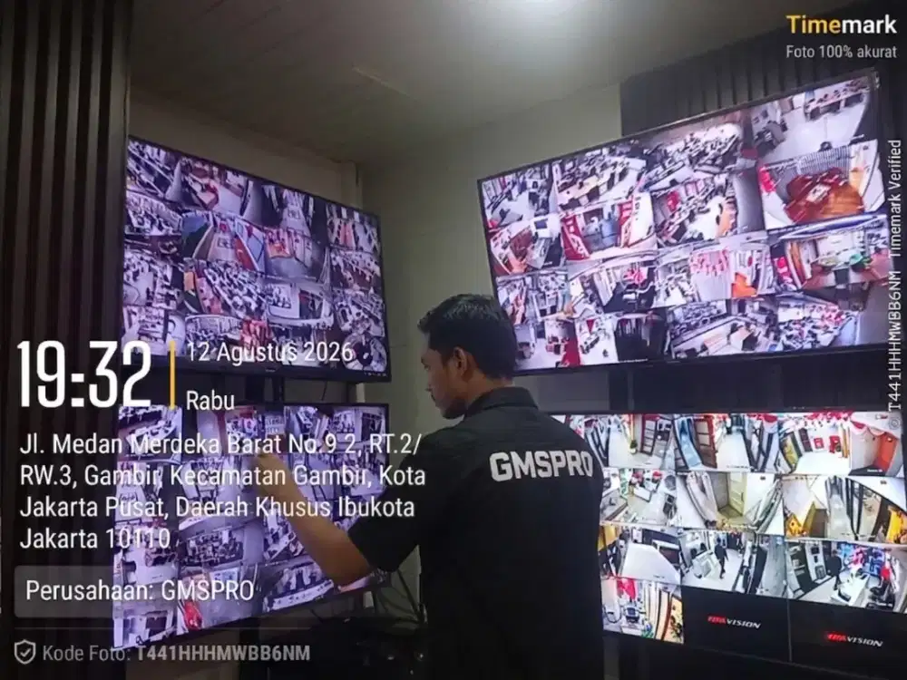 Jasa Tukang Pasang & Service CCTV Access Control Networking Bergaransi