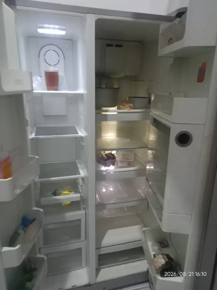 Kulkas sbs beku bgs brg dipakai dingin normal