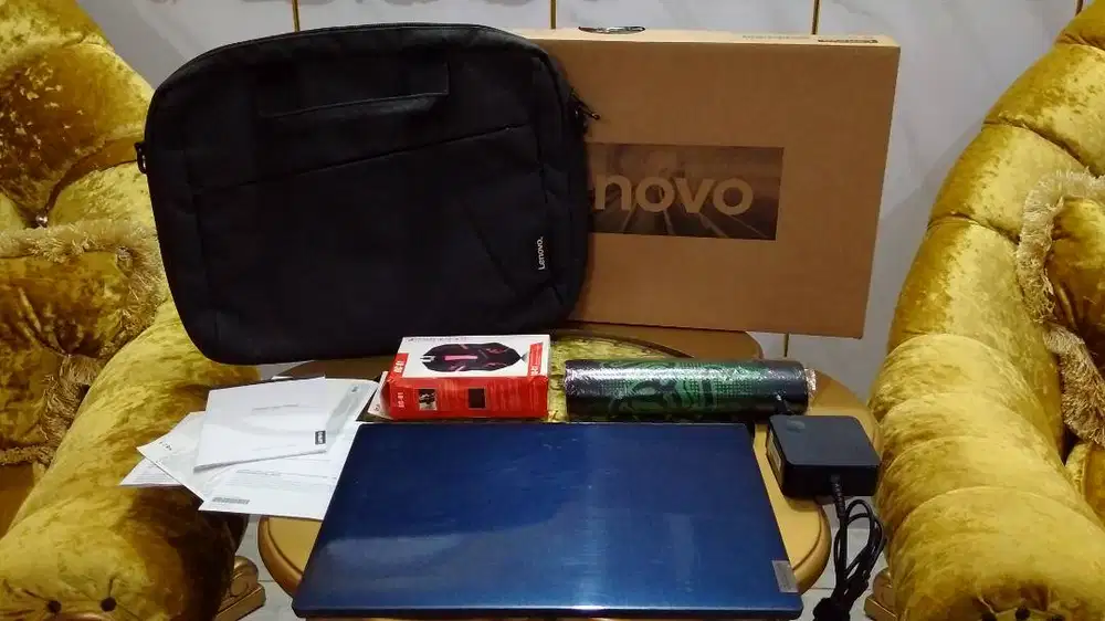 Laptop Gaming Editing Kuliah Lenovo Ryzen 7-4700U Ram 8GB SSD 512GB