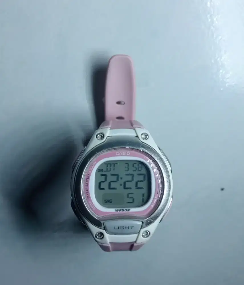 Jam Casio General LW-203-4AVDF Women Pink
Original