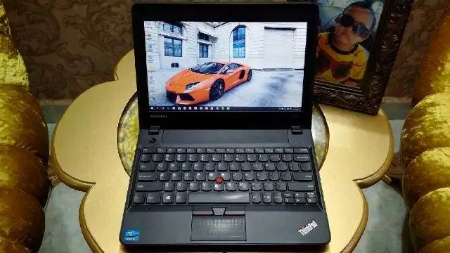 Laptop 12 inch Siap Sekolah Lenovo Thinkpad i3 Ram 4GB SSD 128GB+500GB