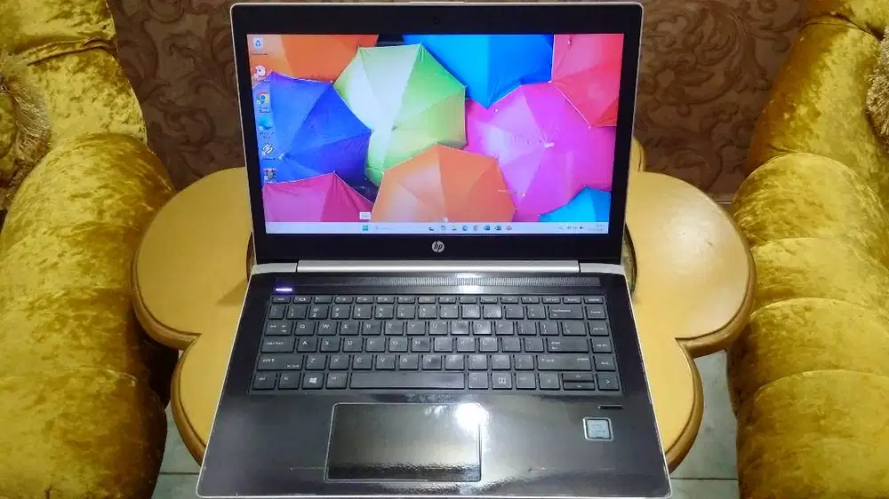 Laptop Bisnis Kuliah Skripsi Zoom HP Probook i5 8250U Ram 8GB SSD512GB