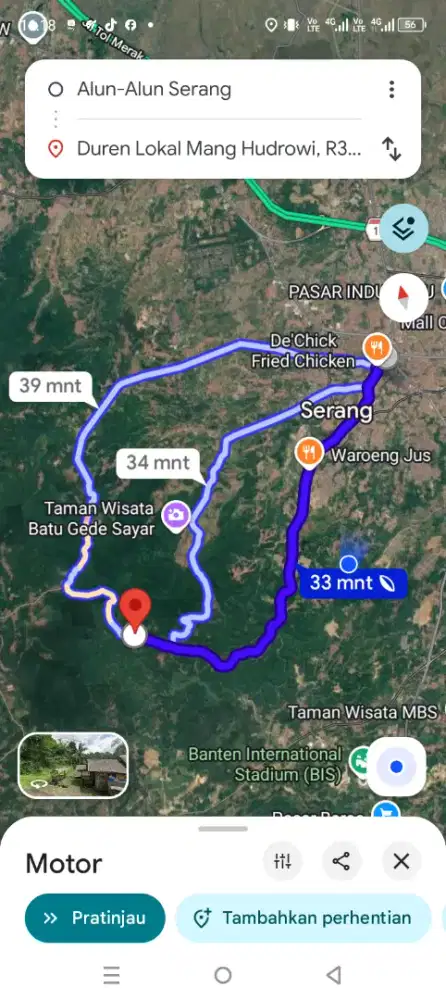 Di jual tanah kebun