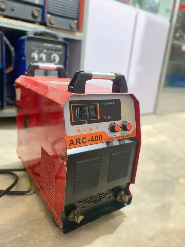 MESIN LAS BEKAS MMA 400A LIN COLNZONTER 3 PHASE BEKAS LISTRIK IGBT DC