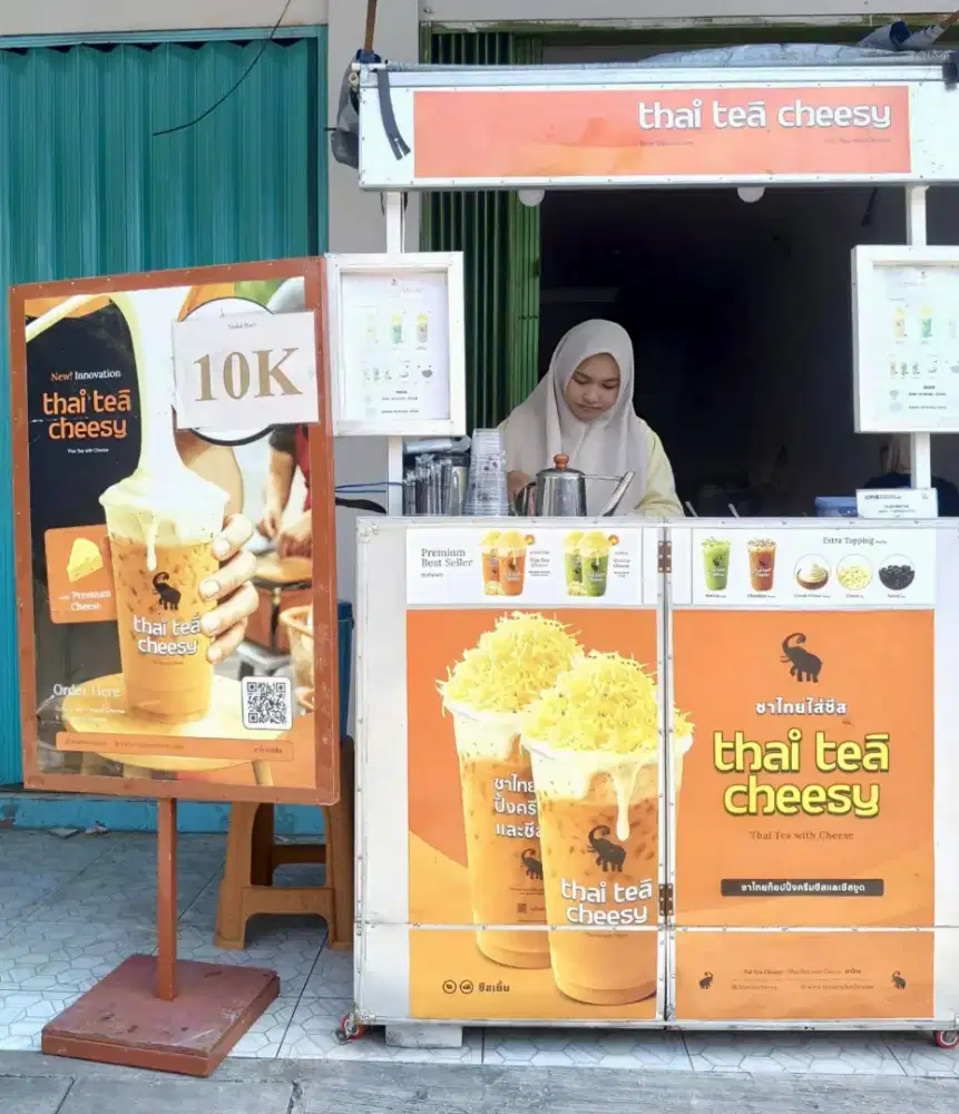 Jual Gerobak Bekas Bisa di Lipat (Portable)