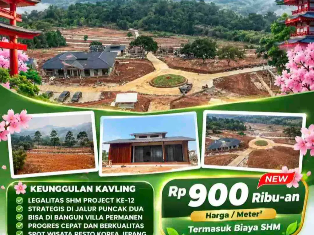 tanah kavling konsep jepang & korea