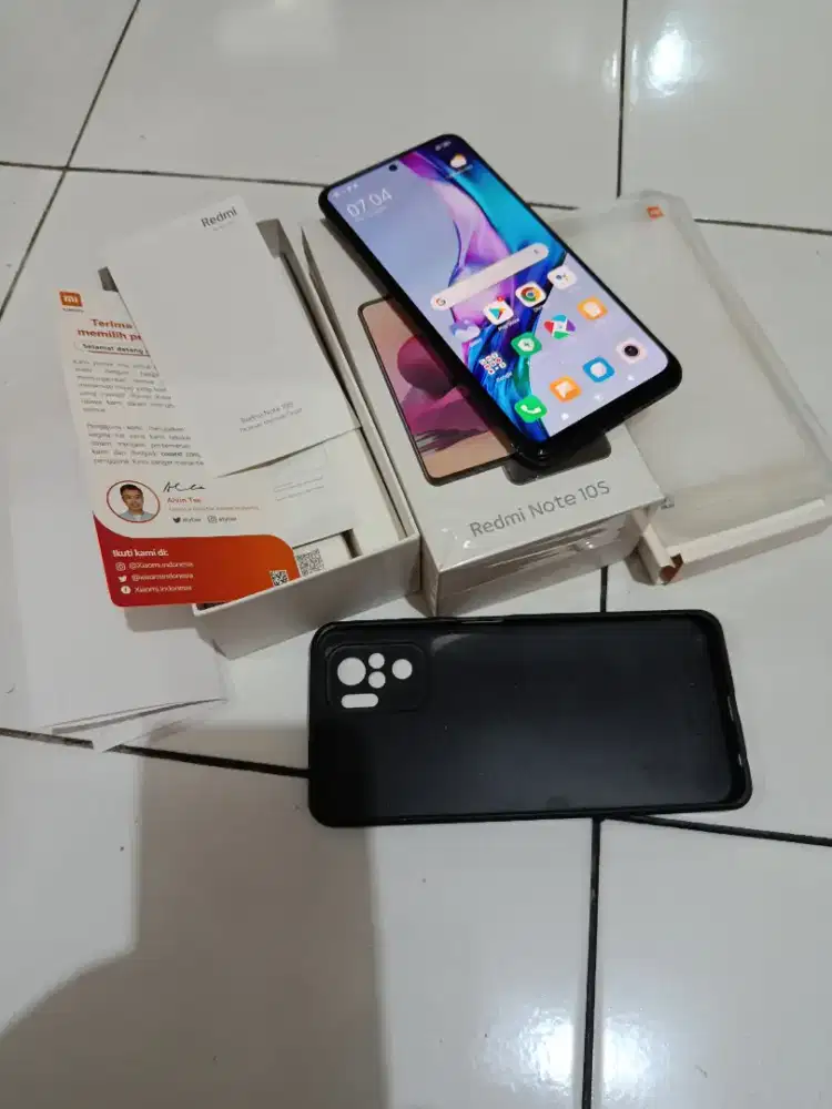 Xiaomi Redmi Note 10S 6/128 NFC Komplit