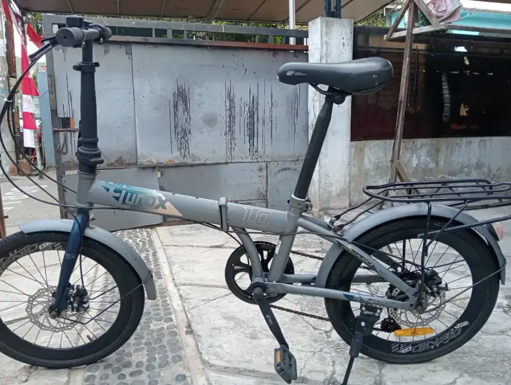 D jual sepeda lipat Genio lunox UK 20