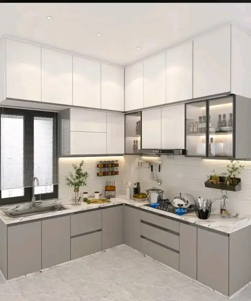 Kitchen set minimalis kitchen set murah kitchen set minimalis kitchen