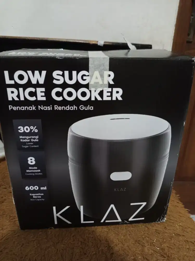 Rice cooker klaz low sugar digital