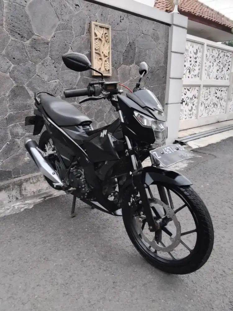 Satria FU FI 2016. Pajak ON. Standar. Mulus. Original. Ban OK. Bisa TT