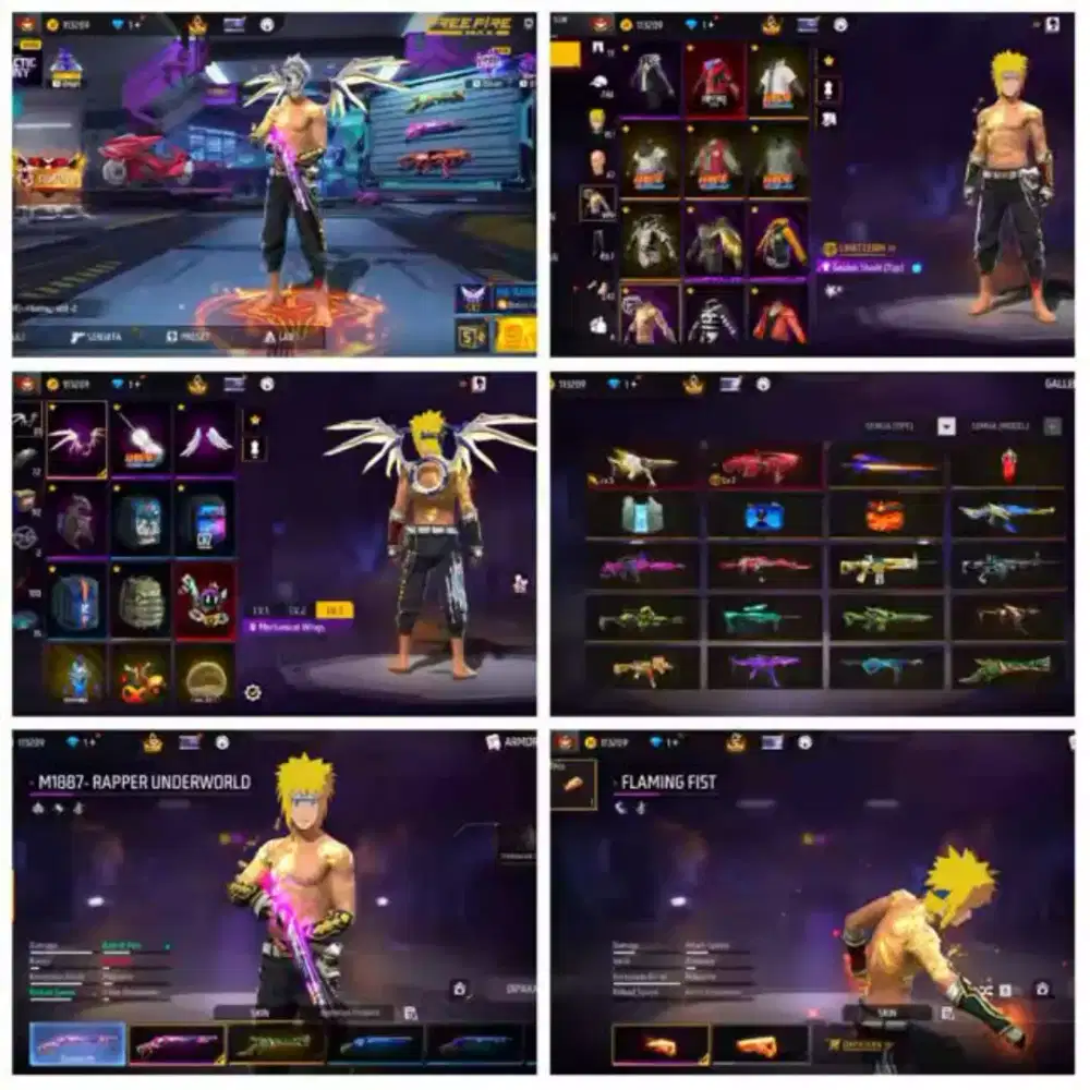 Jual Akun FF sultan termurah 100% Asli Real Amanah & Tepercaya